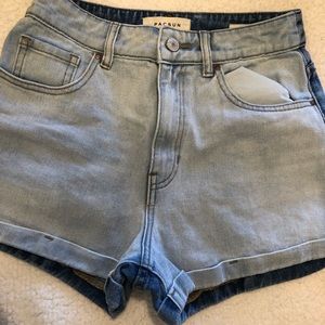 Jean shorts from PacSun!